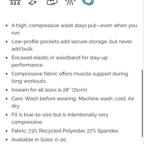 ZYIA Active Heathered Gray Leggings - Picture 6 of 6